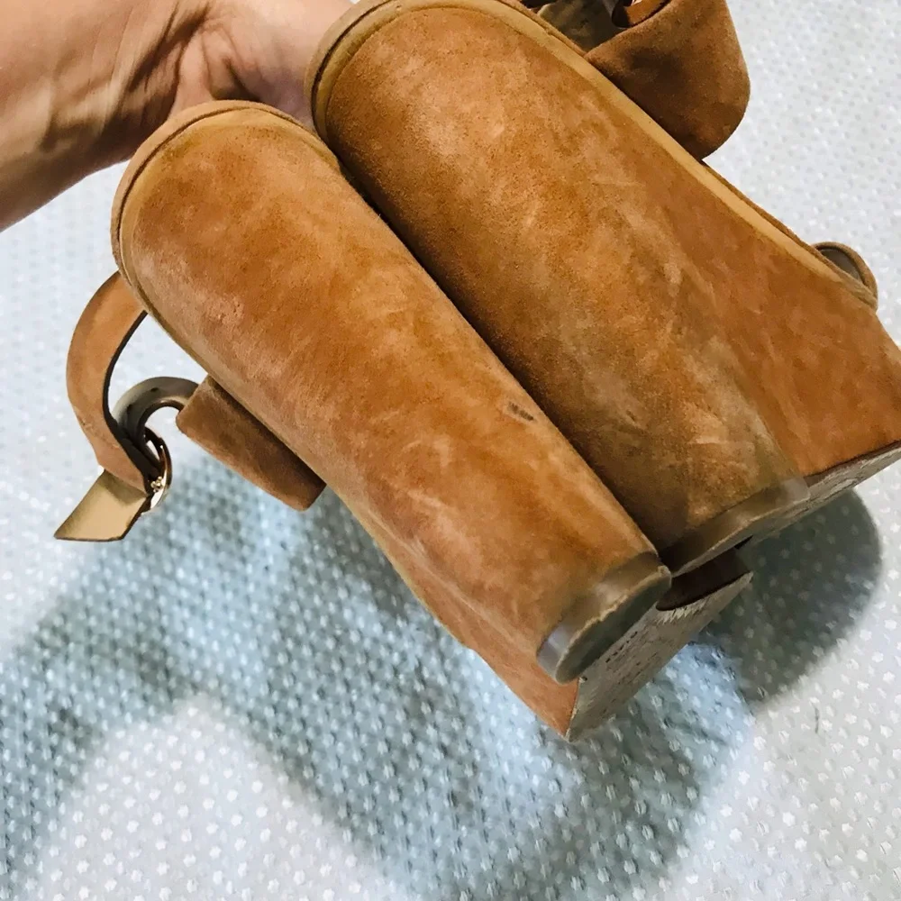 Tory Burch suede wedges